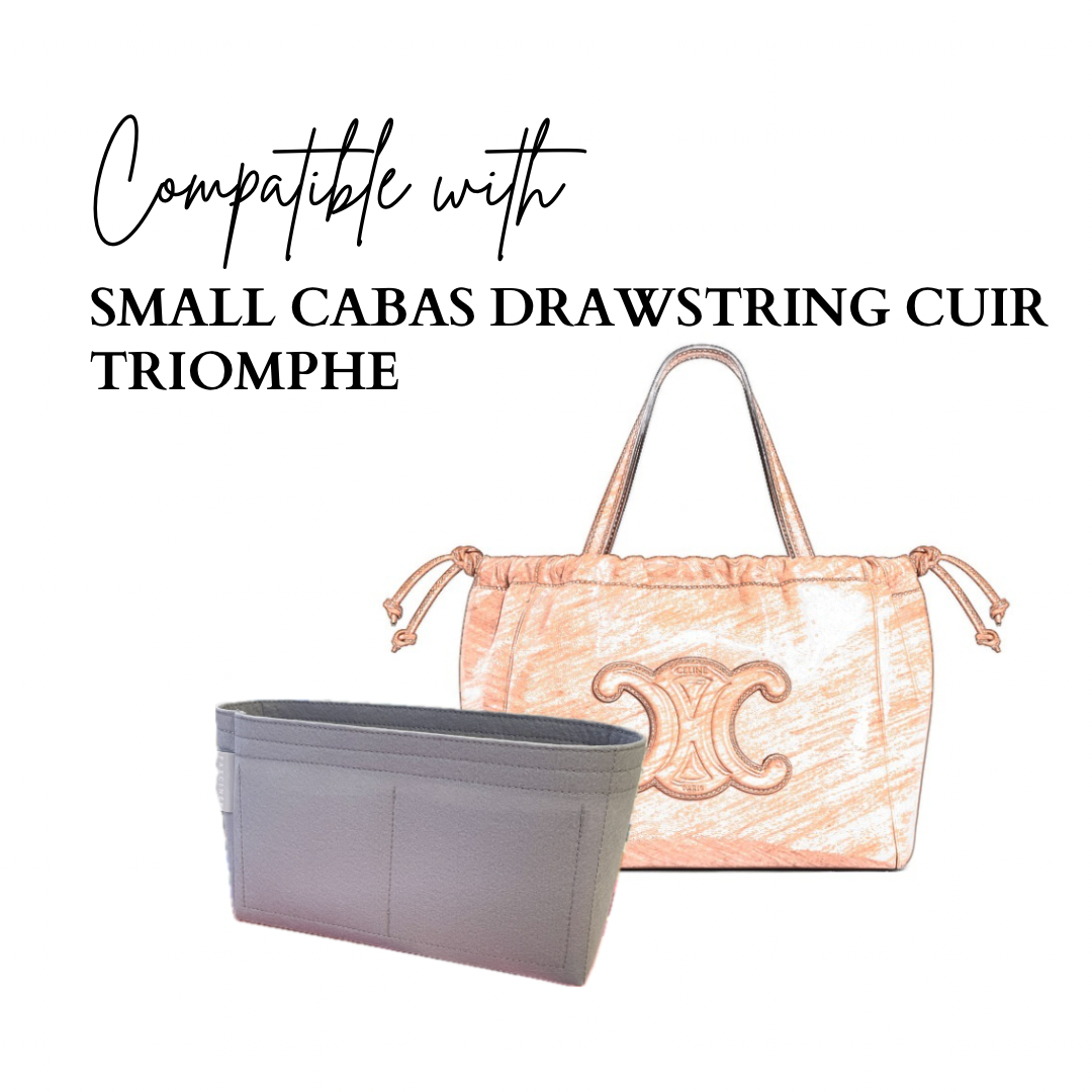 Inner Bag Organizer - Celine Small Cabas Drawstring Cuir Triomphe