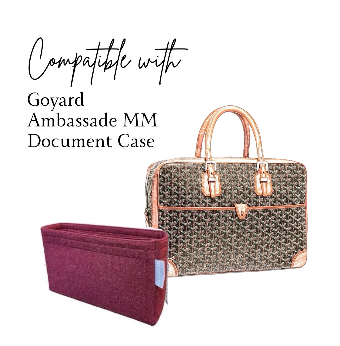 Inner Bag Organizer - Goyard - Ambassade MM Document Case