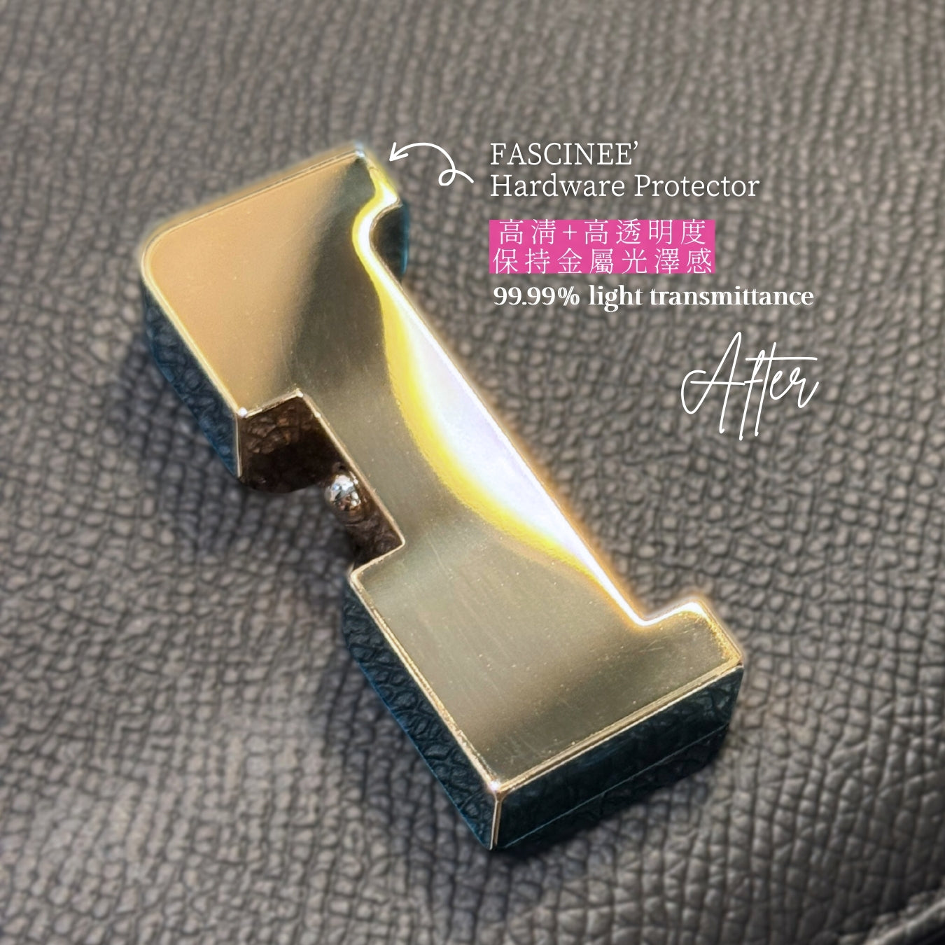 【DIY Pack】手袋金屬配件貼膜 | 保護貼 | 適用於 Hermes ** 一個價錢已包含 2 張優質防護貼紙 **