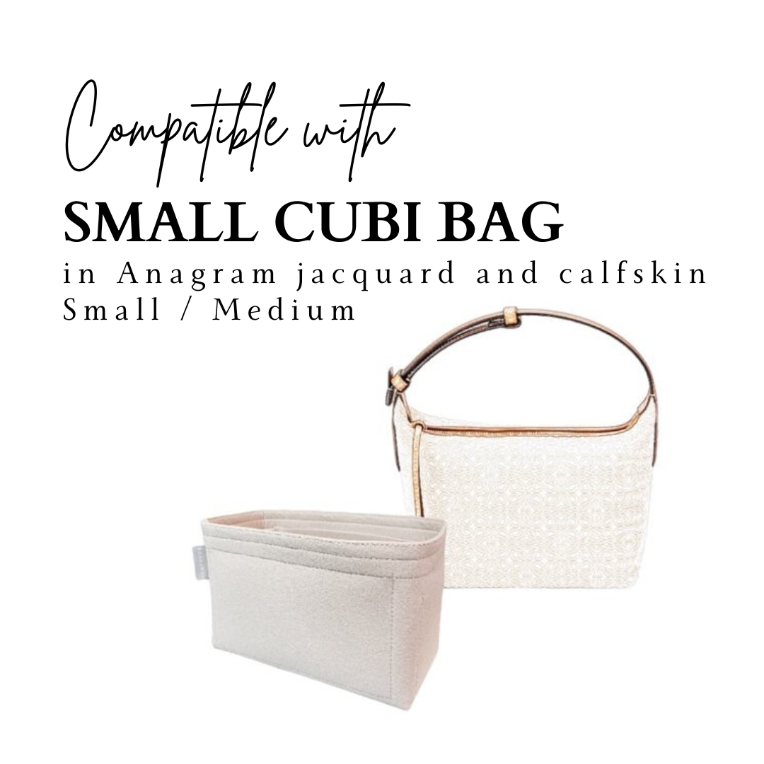 Inner Bag Organizer Loewe Anagram Cubi sizes