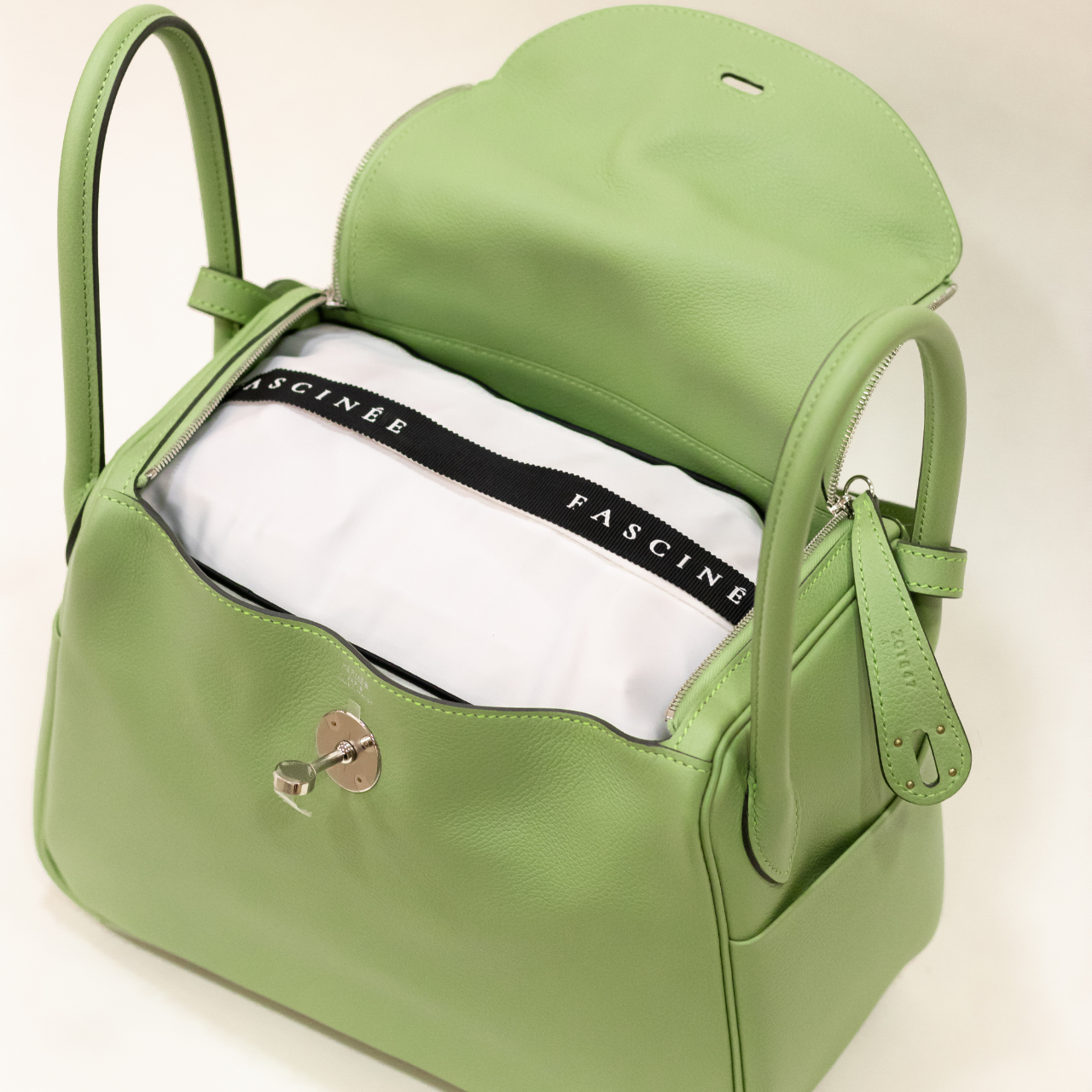 Puff Bag Pillow - Hermes Lindy 30