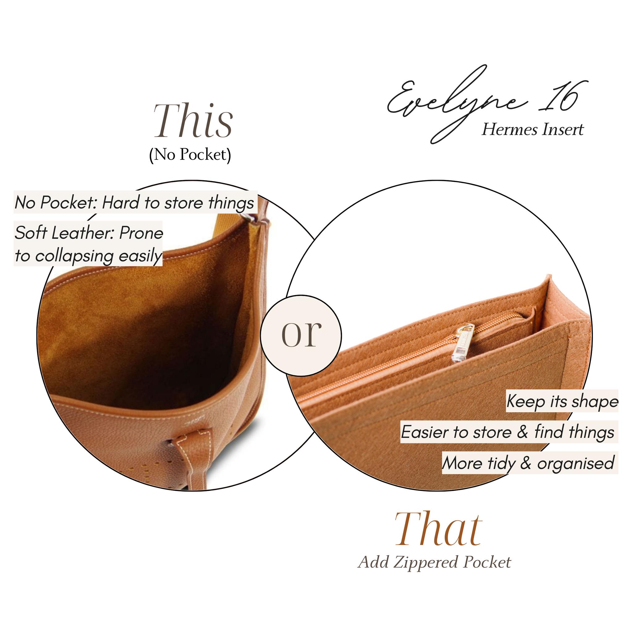 Inner Bag Organizer - Hermes Evelyne | 4 sizes