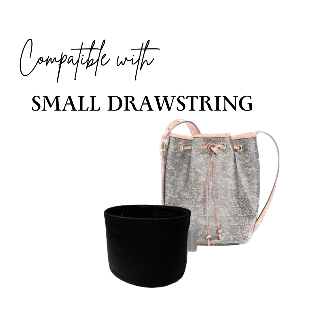 Inner Bag Organizer - Celine Small Drawstring Bag Triomphe Canvas