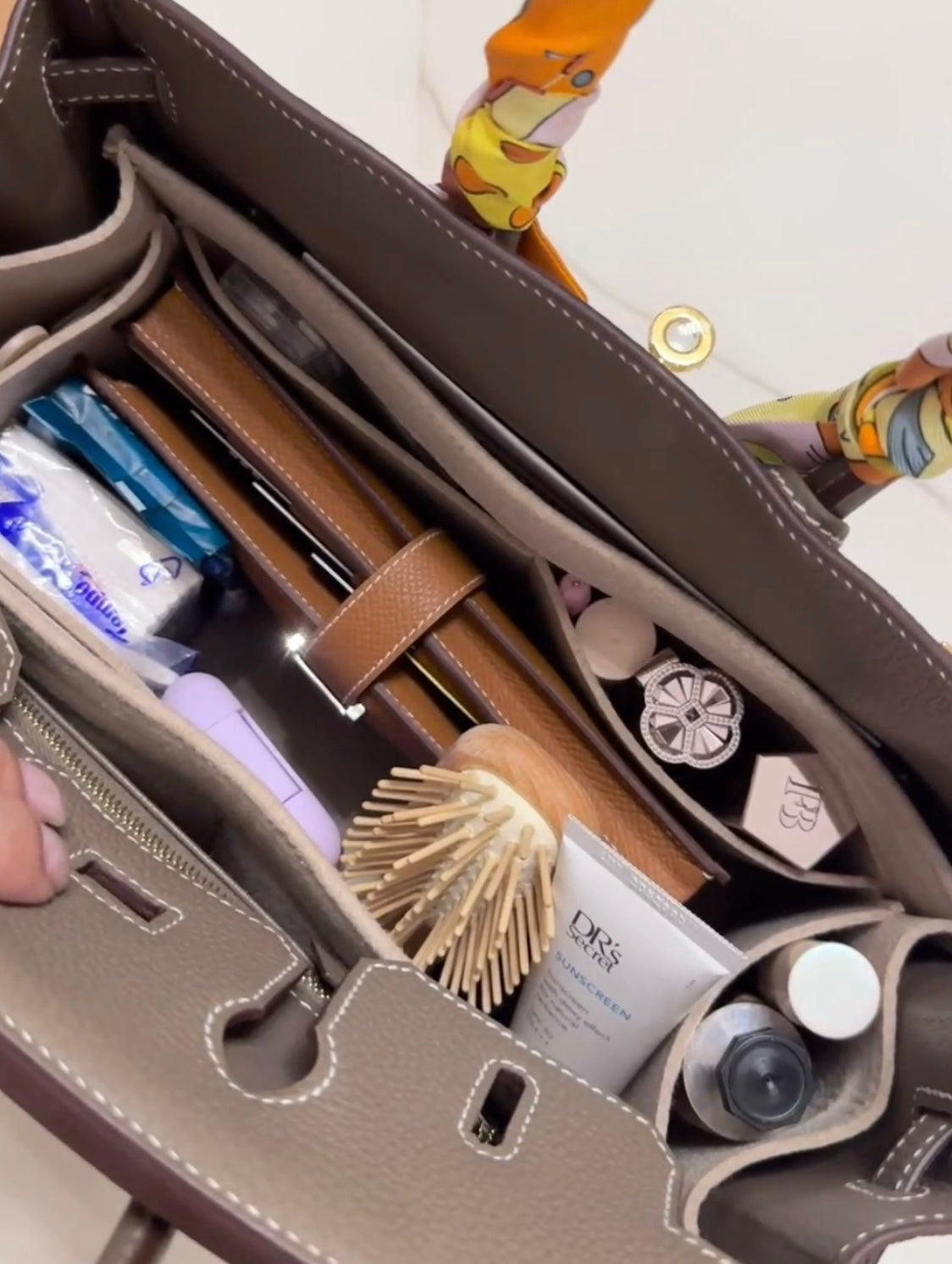 منظم داخلي للحقائب - هيرمس بيركين | 6 أحجام