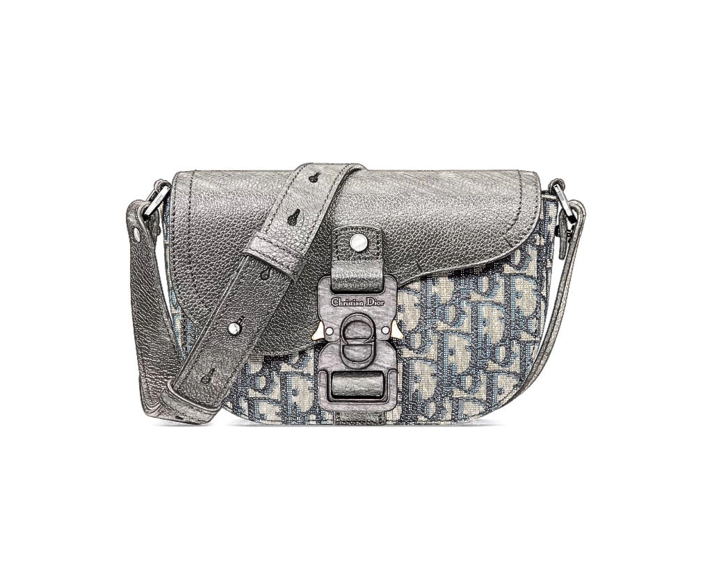 Inner Bag Organizer - Dior Mini Saddle Bag with Strap (Men)