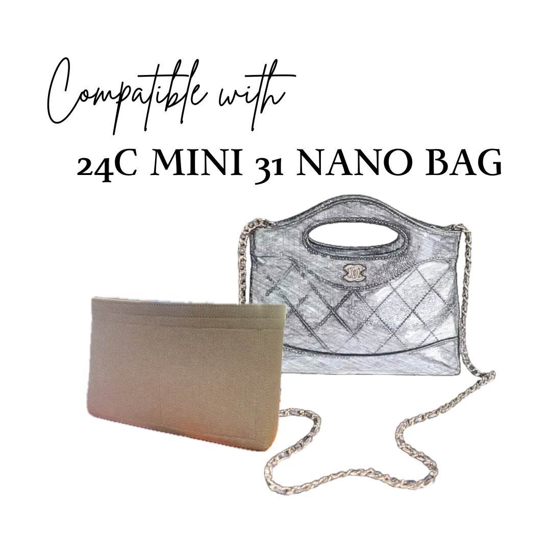 Inner Bag Organizer Chanel 24C Mini 31 Nano Bag FASCINEE