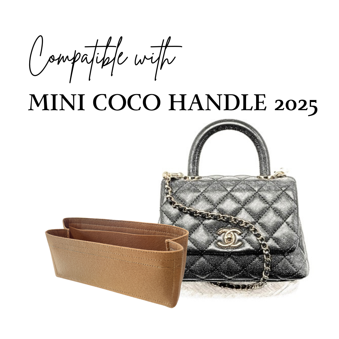 Inner Bag Organizer - Chanel New Mini Coco Handle 2025 (1 Compartment Only)