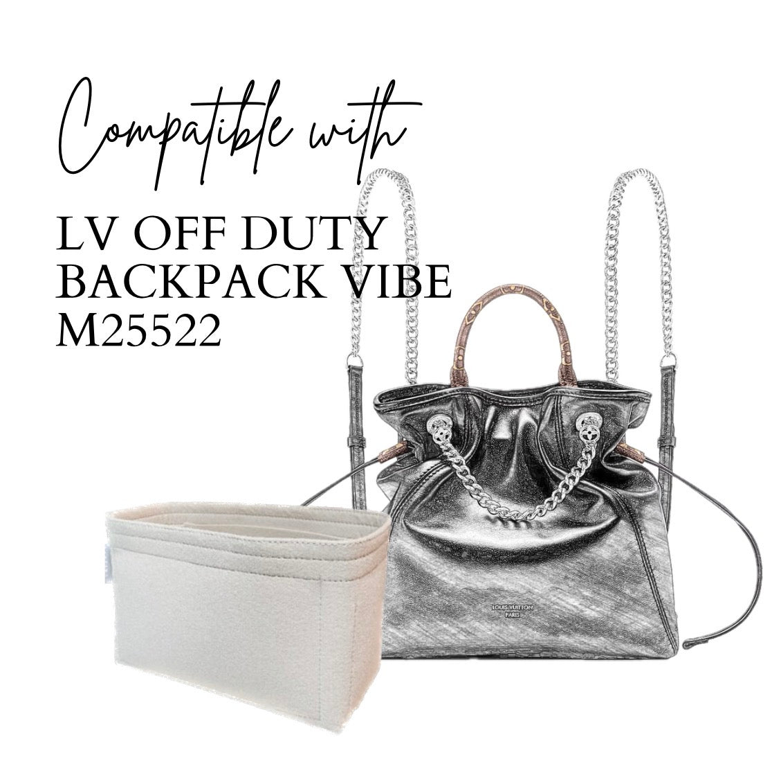 Inner Bag Organizer - LV Off Duty Backpack Vibe M25522