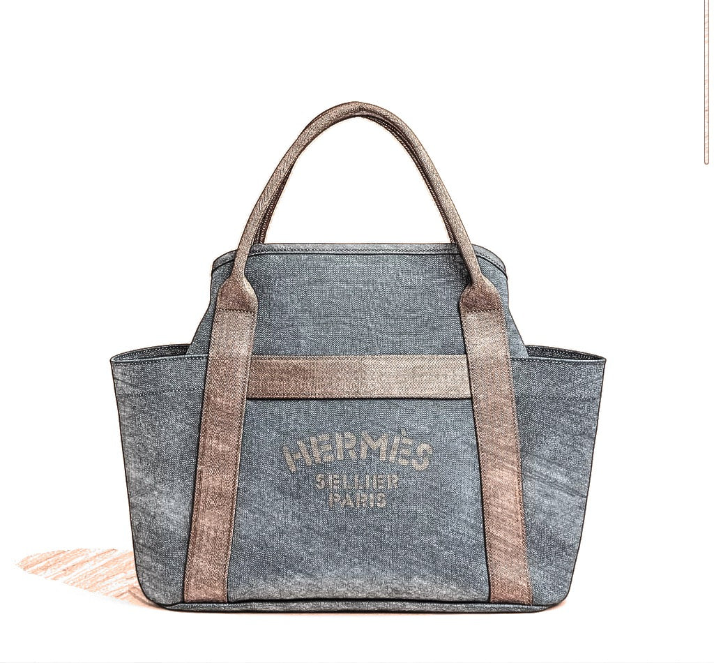 منظم الحقيبة الداخلية - حقيبة العناية الشخصية من هيرمس