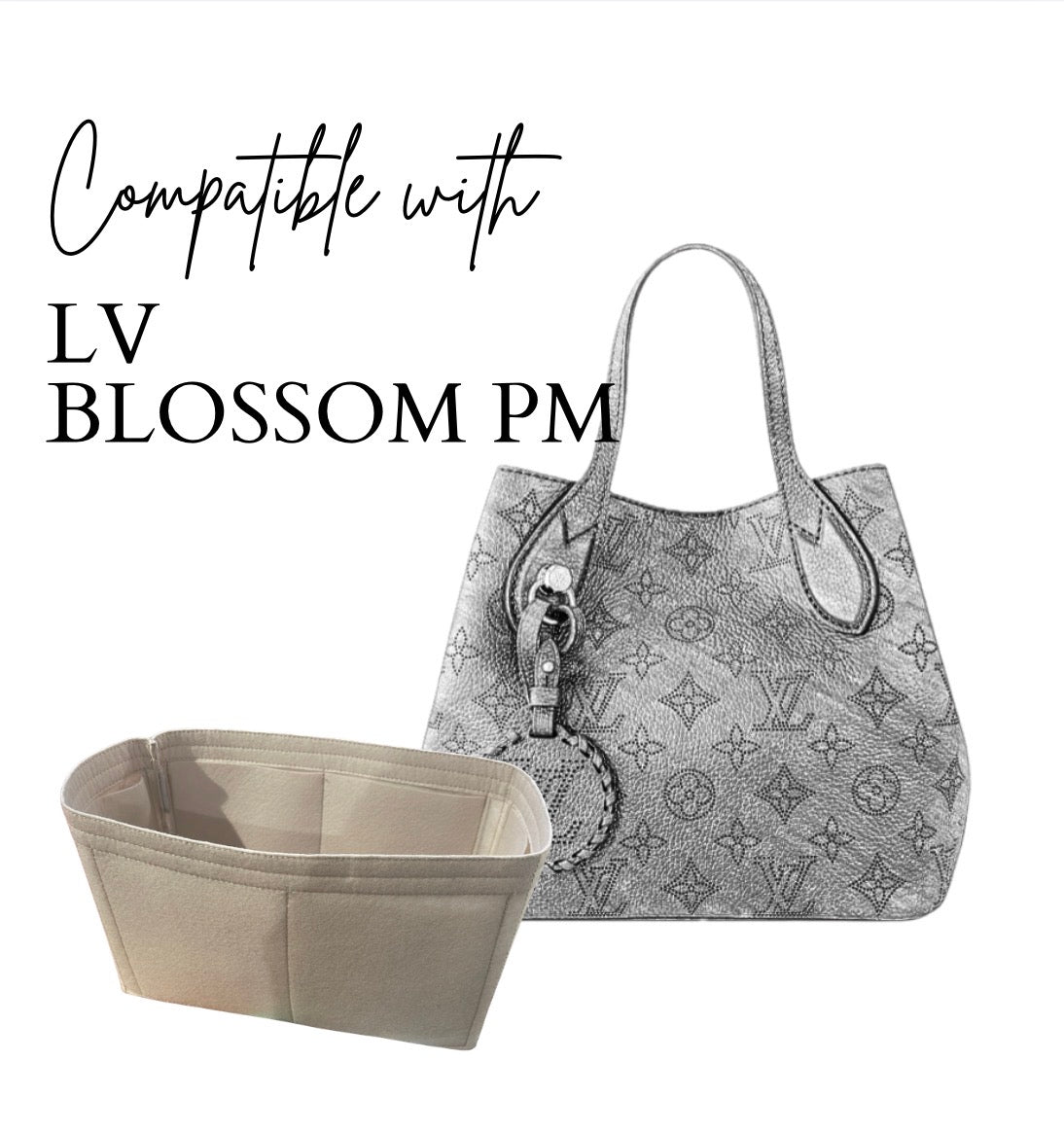 Inner Bag Organizer - LV Blossom PM (M21849)