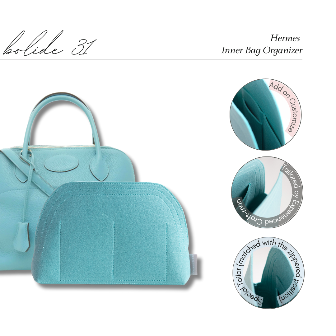 منظم حقيبة داخلي - هيرمس بوليد (غطاء كامل) | ٤ أحجام