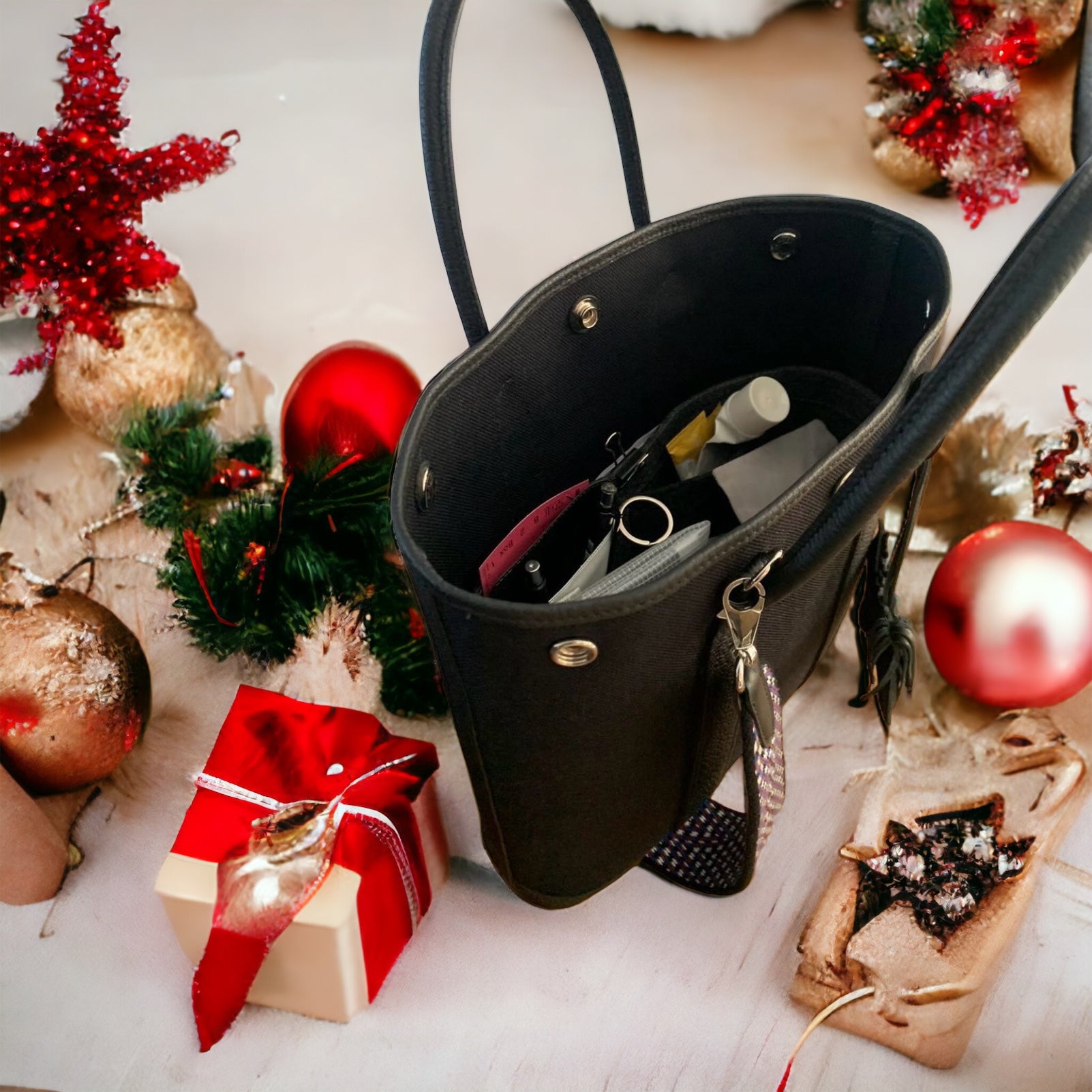 منظم حقيبة داخلي - ملف حديقة هيرمس | مقاسان