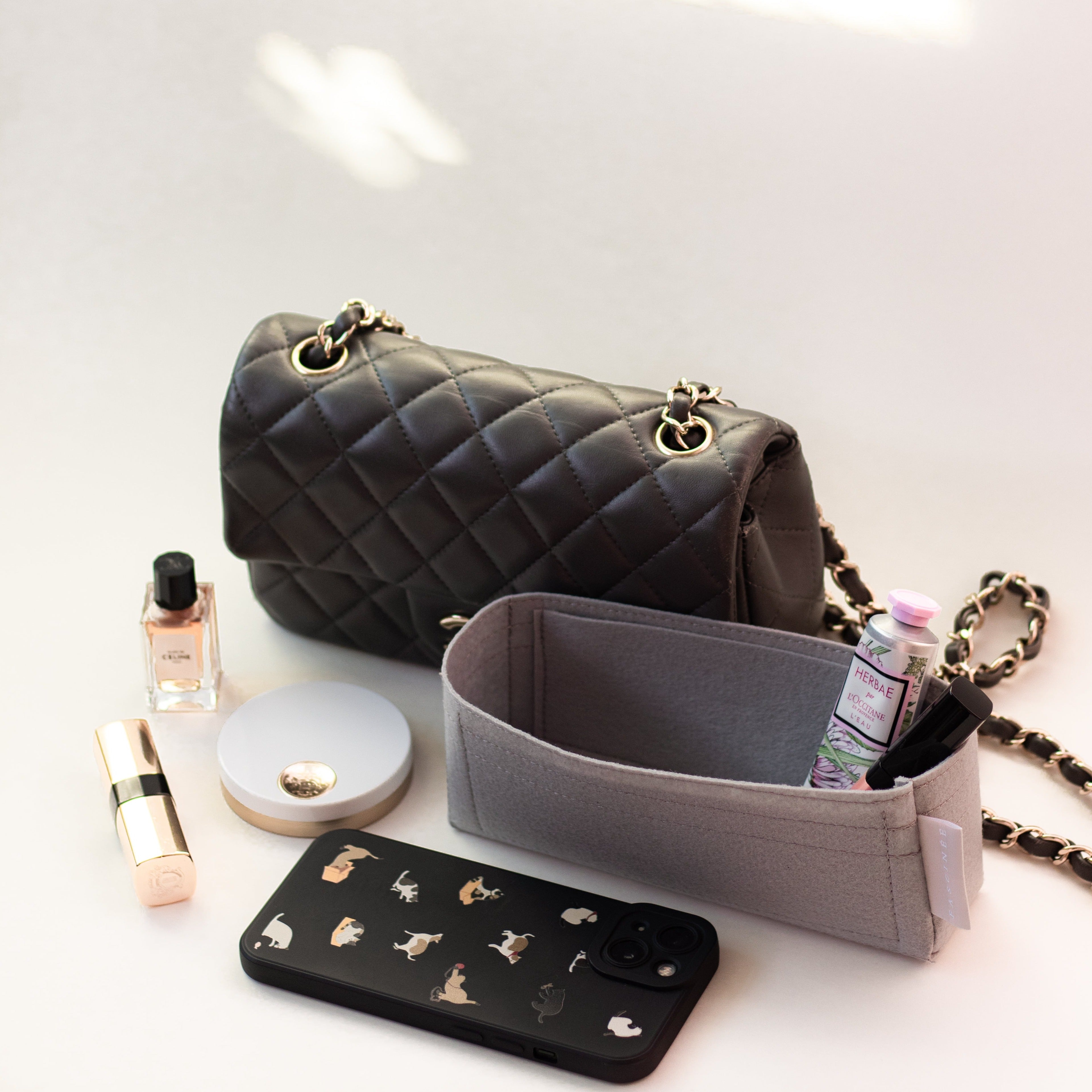 Chanel Classic Flap inner bag organiser