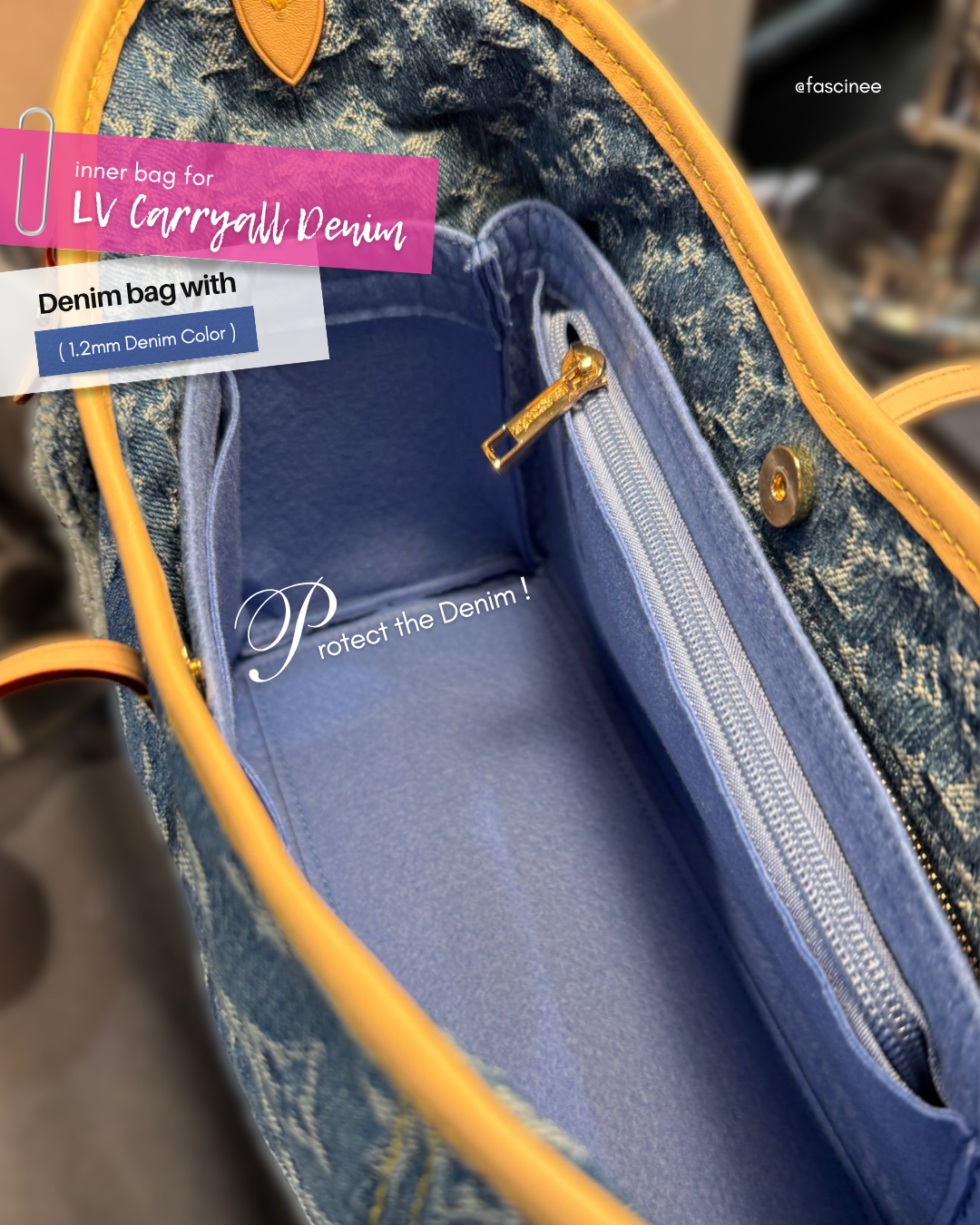 Inner bag for Carryall Denim