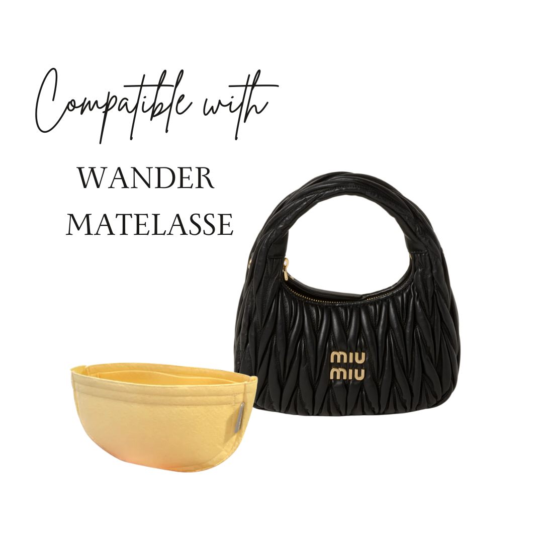 Inner Bag Organizer - Miu Miu Wander Matelasse