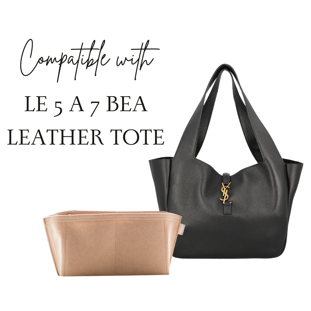 Bag Organizer Ysl Leather Shopper Tote Saint Laurent Shopping Bag