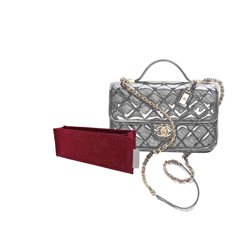 منظم حقائب داخلي - سلسلة حقائب شانيل الصغيرة ذات الغطاء | 7 أحجام