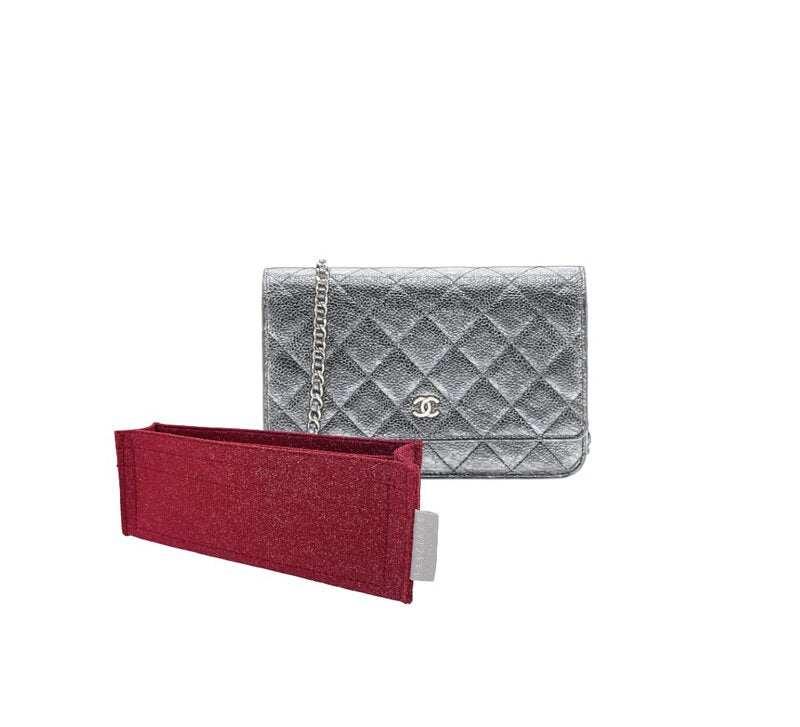 منظم حقائب داخلي - سلسلة محفظة شانيل بسلسلة | ٣ أحجام