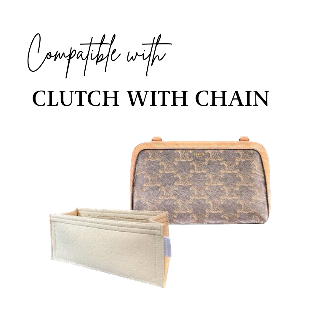 Inner Bag Organizer - Celine Clutch With Chain