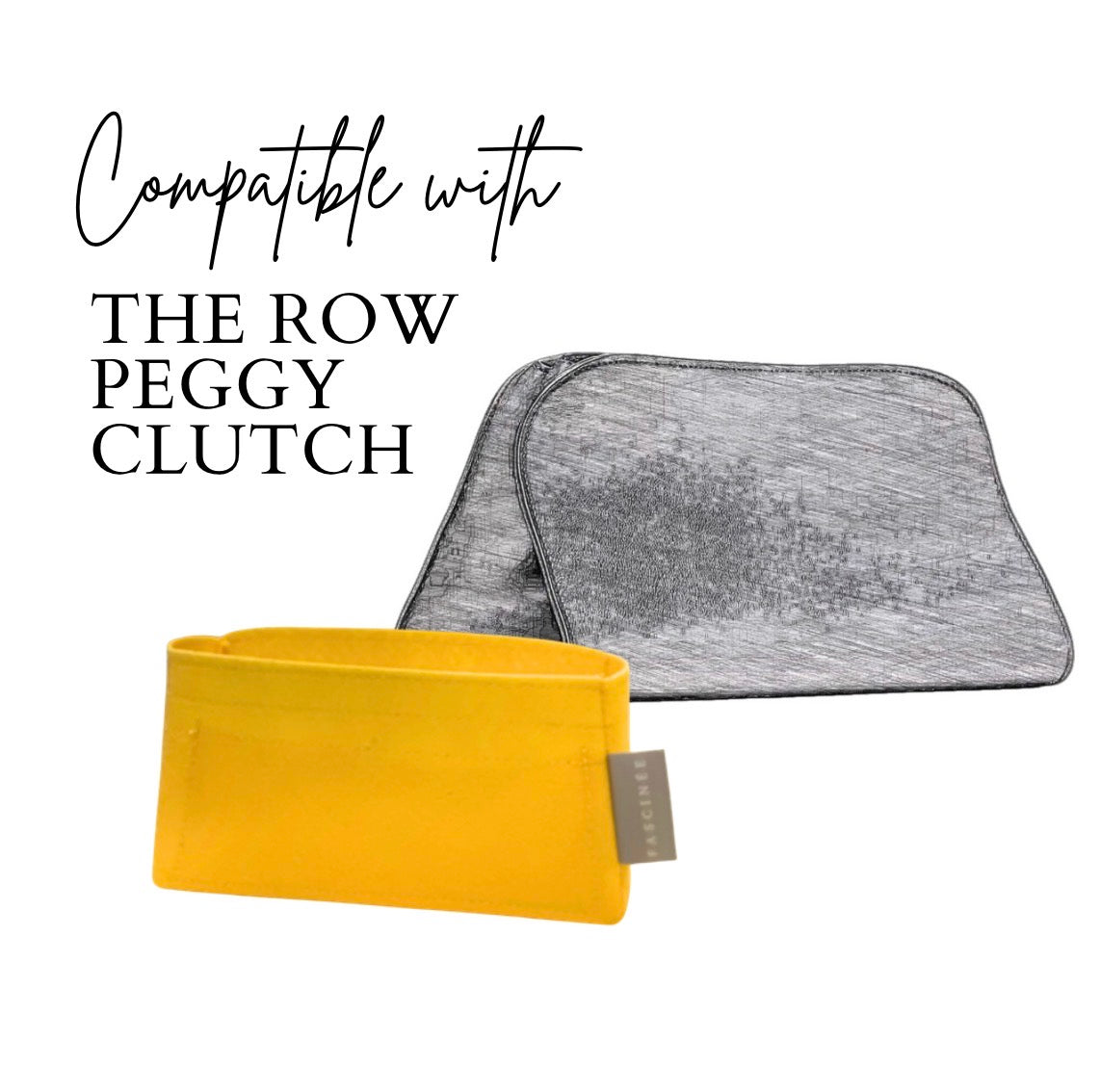 Inner Bag Organizer - THE ROW Peggy Clutch