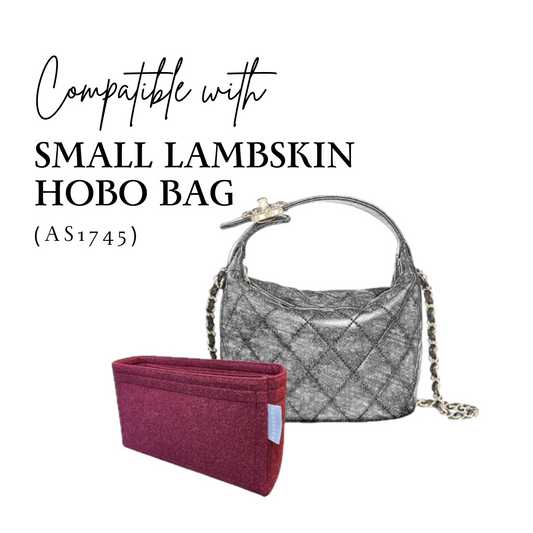 Inner Bag Organizer - Chanel Small Lambskin Hobo Bag (AS1745)