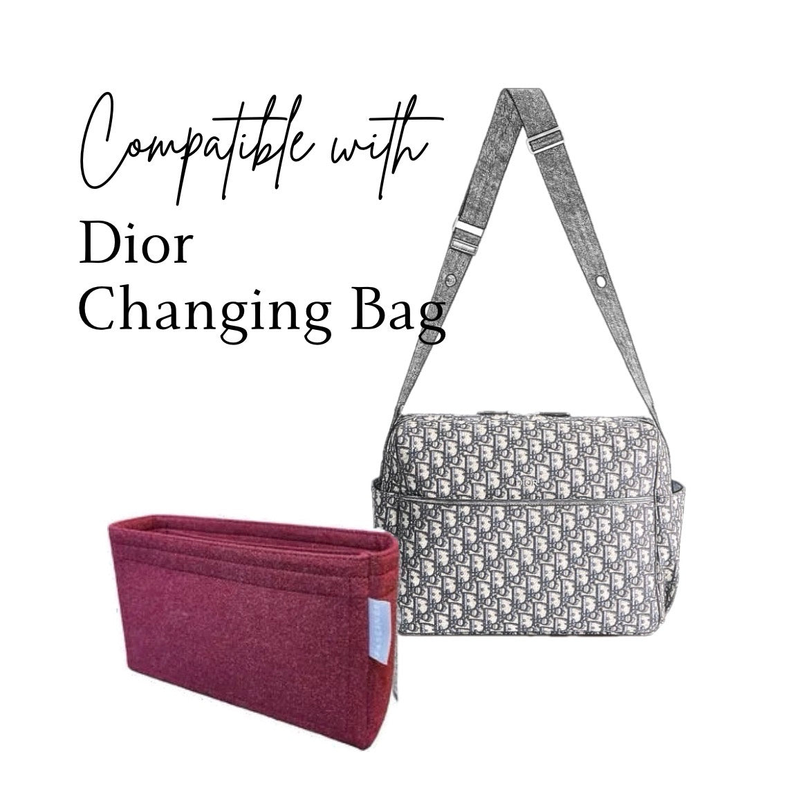 Inner Bag Organizer - Dior Changing Bag