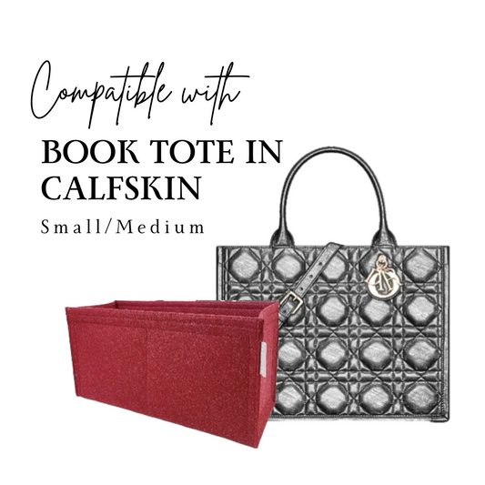 Inner Bag Organizer - Dior Book Tote in Calfskin | 2 sizes