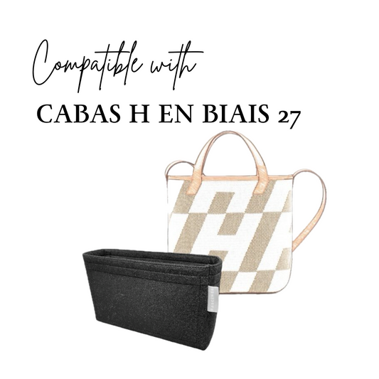 Inner Bag Organizer - Hermes Cabas H En Biais 27 Bag