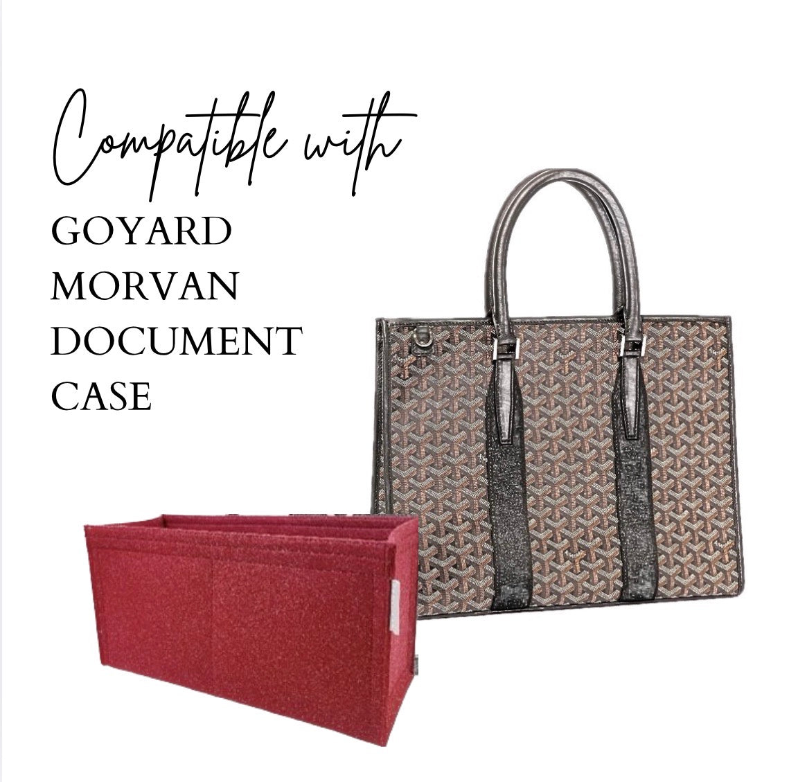 Inner Bag Organizer - Goyard - Morvan Document Case
