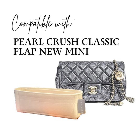 Inner Bag Organizer - Chanel Pearl Crush Classic Flap New Mini (20cm)