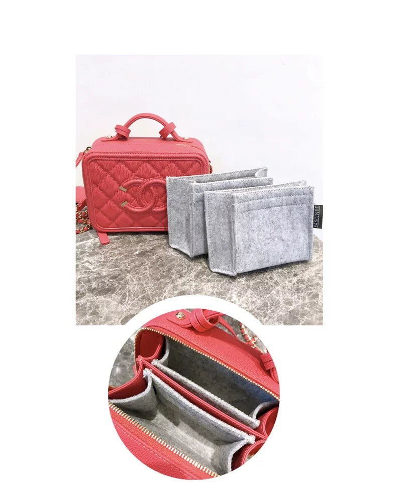 Inner Bag Organizer - Chanel CC Filigree Vanity Case | 2 sizes