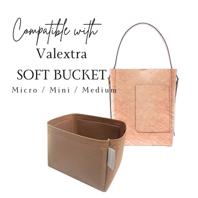 Inner Bag Organizer - Valextra Soft Bucket | 3 sizes
