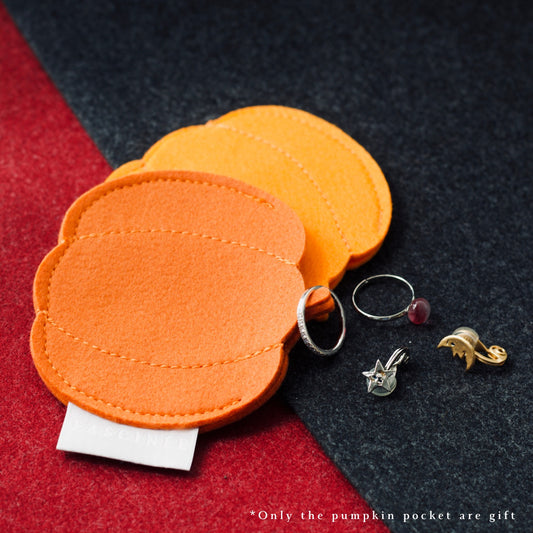 【Halloween Limited】 Pumpkin 🎃 Pocket / Airpod case ( 1 set of 2 )